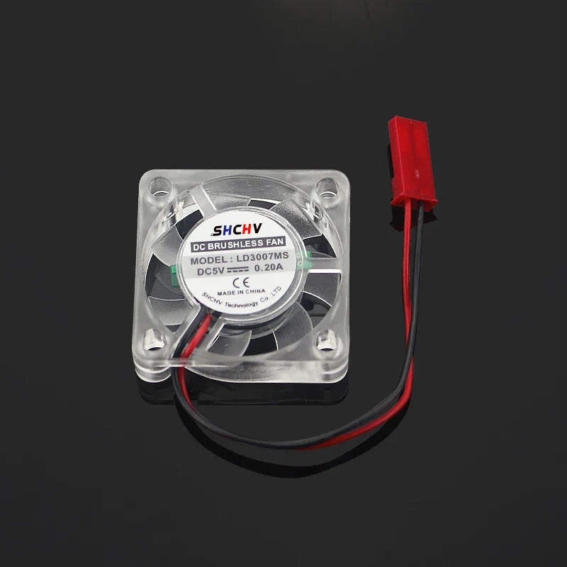 Raspberry Pi 4 Cooling Fan 30 x 30 mm Cooler Fan for Acrylic ABS Case for Raspbery Pi for Orange Pi for Retroflag Case