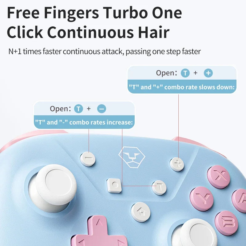 Aolion Wireless Controller for Nintendo Switch 2, Lite, PC, iOS