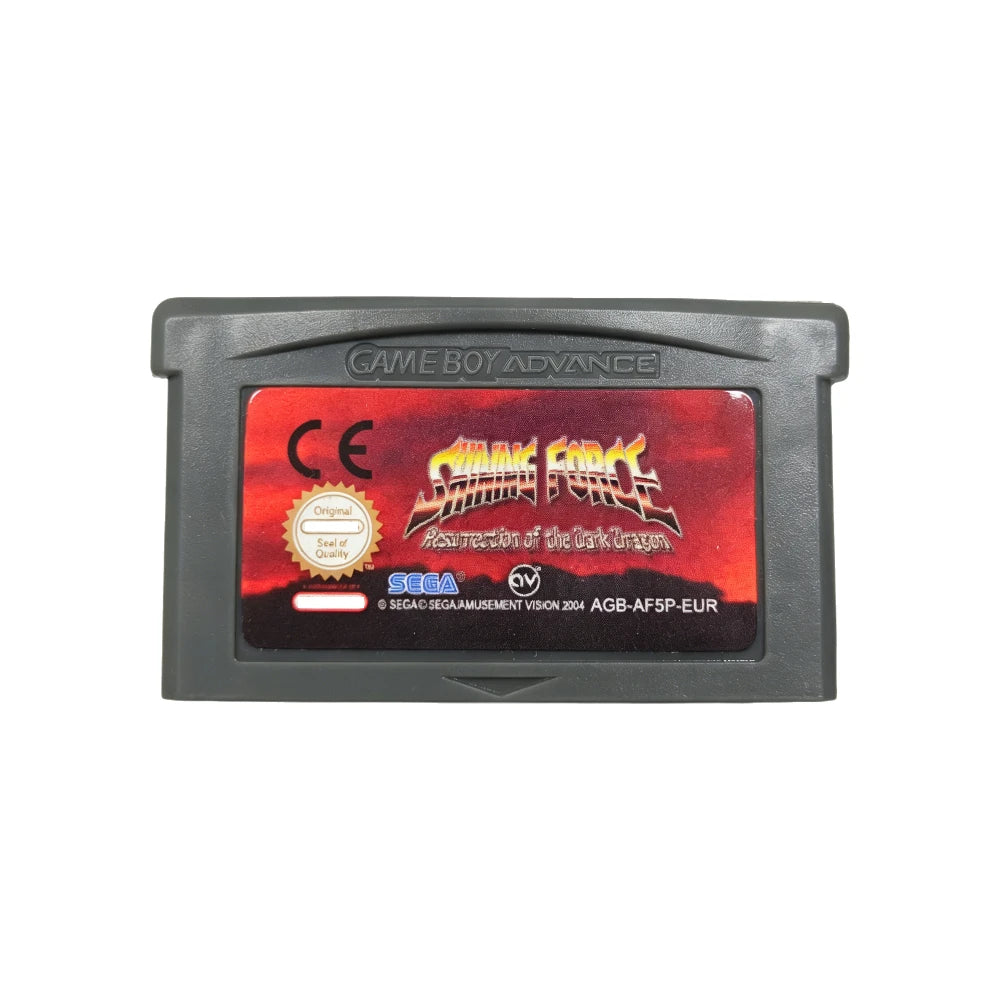 Shining Soul GBA Cartridge, Shining Force Game Selections