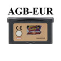 Entertainment English Version Super Street Fighter 2 GBA Game 32-bit Electronic Console Ink Cartridges Game Card DS NDSL USA/EUR