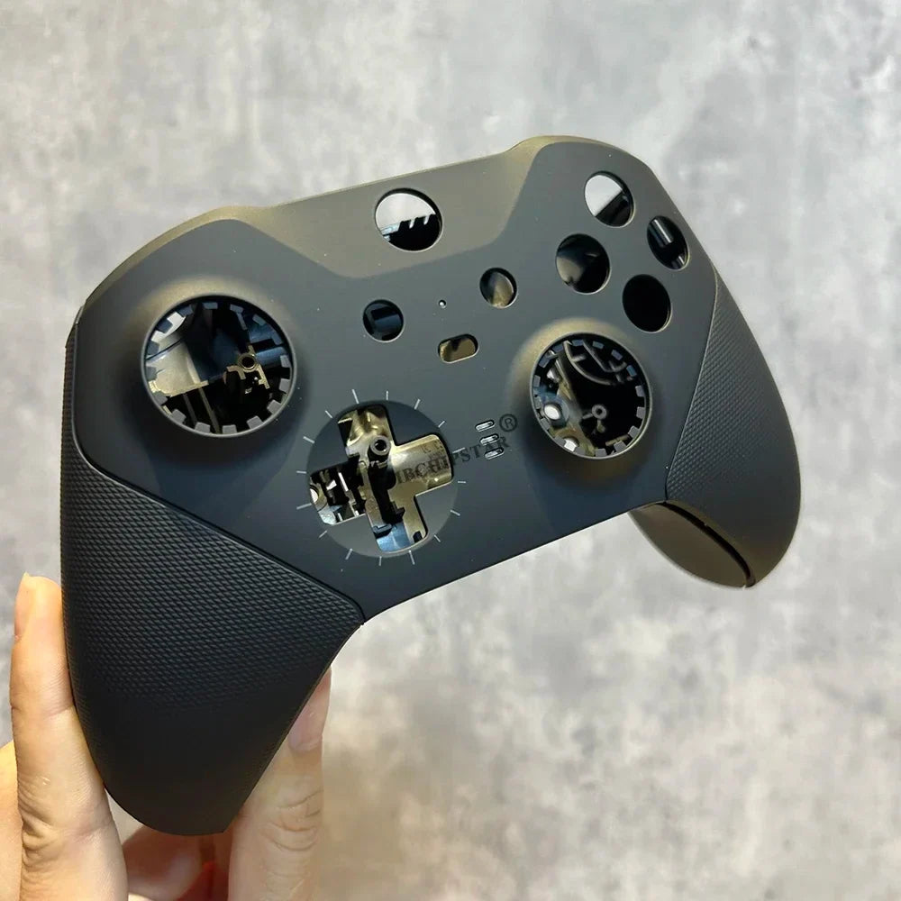 Black White For Xbox One Elite 2 Gamepad Back Cover Replacement Anti Slip Controller For Shell For Case Protective Grip Enhance