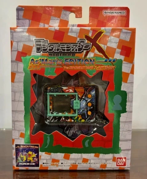 Bandai Digimon Adventure 02 Digivice, D3 V-mon Wormmon Model