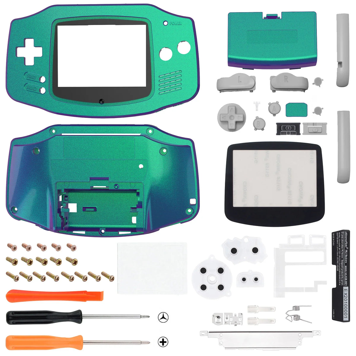 eXtremeRate IPS Ready GBA Shell for IPS & Standard LCD