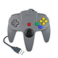 Wired USB Game Controller N64 Shape Gamepad Classic N64 Style Joystick for PC Computer Retro Video Game Playing Plug and Play