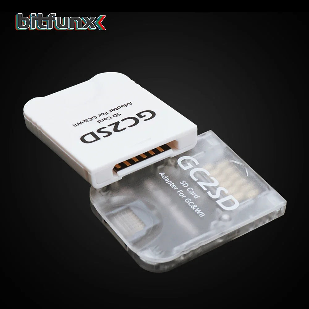 Bitfunx GC2SD Micro SD Card Adapter for GameCube and Wii