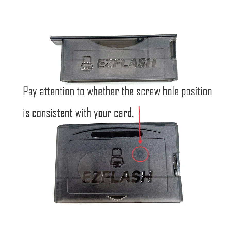 Plastic Shell Case for EZ-FLASH OMEGA and Junior Carts
