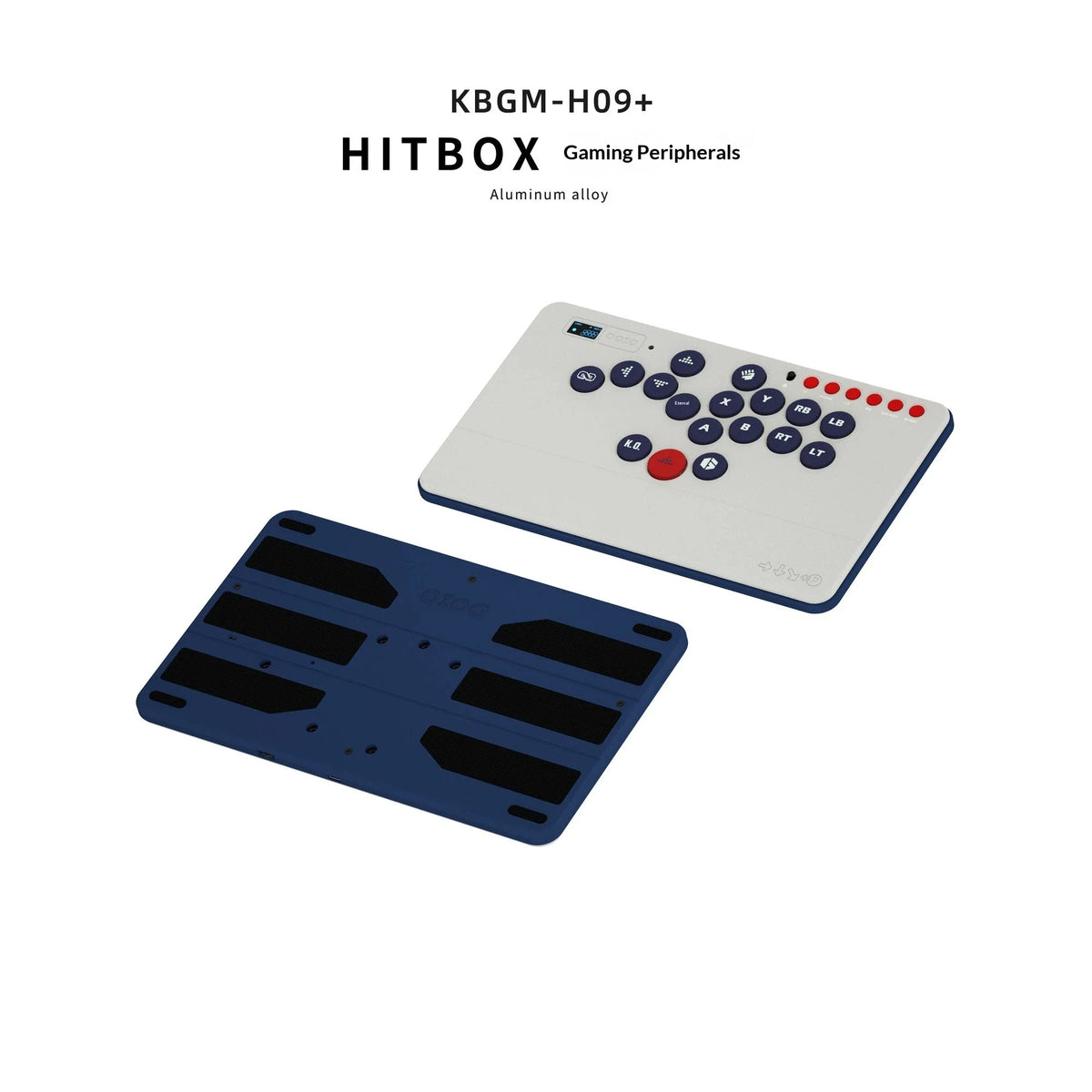 Keyboard Doio Hitbox Aluminum Alloy Mechanical Switch Game Keypad Kbgm H09+ Stickless Fighting Controller For Ps5 Switch Steam