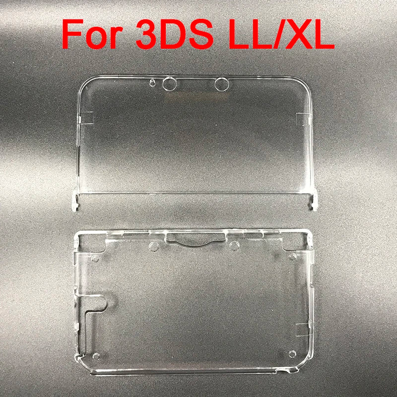 Clear Crystal Protective Cover Case Shell Housing For New 3DS XL LL NDS Lite NDSL NDSi XL LL GBA SP PSP 2000 PSV Game Console