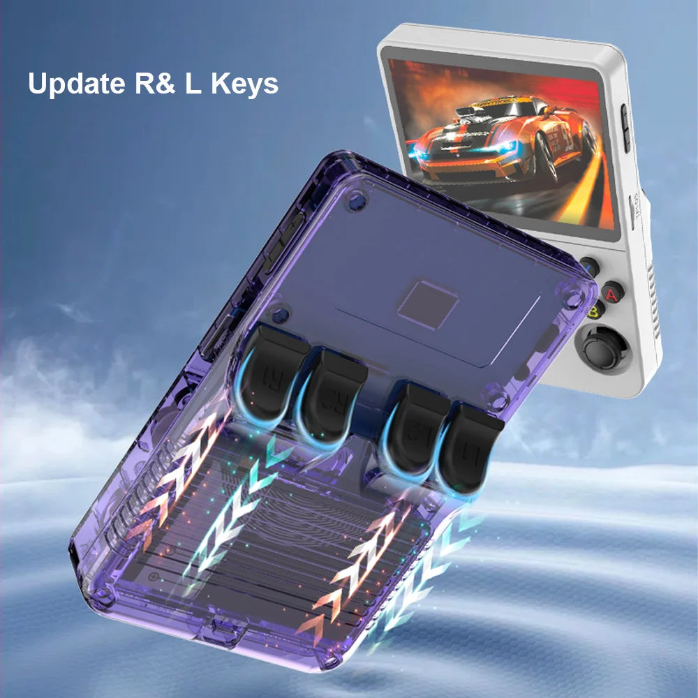 Tolex R36S 3.5Inch HD Screen Handheld Game Console RK3326 Open Source System Arkos2.0 10+Simulators Retro Video Game Console