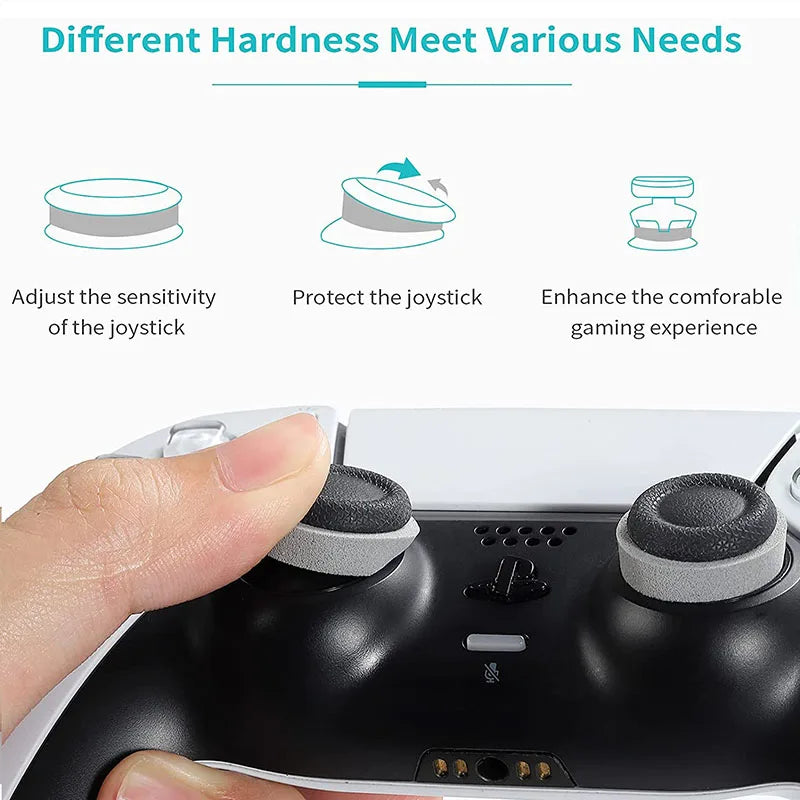 PS5 Controller Precision Rings 12 in 1, Thumbstick Aim Assist