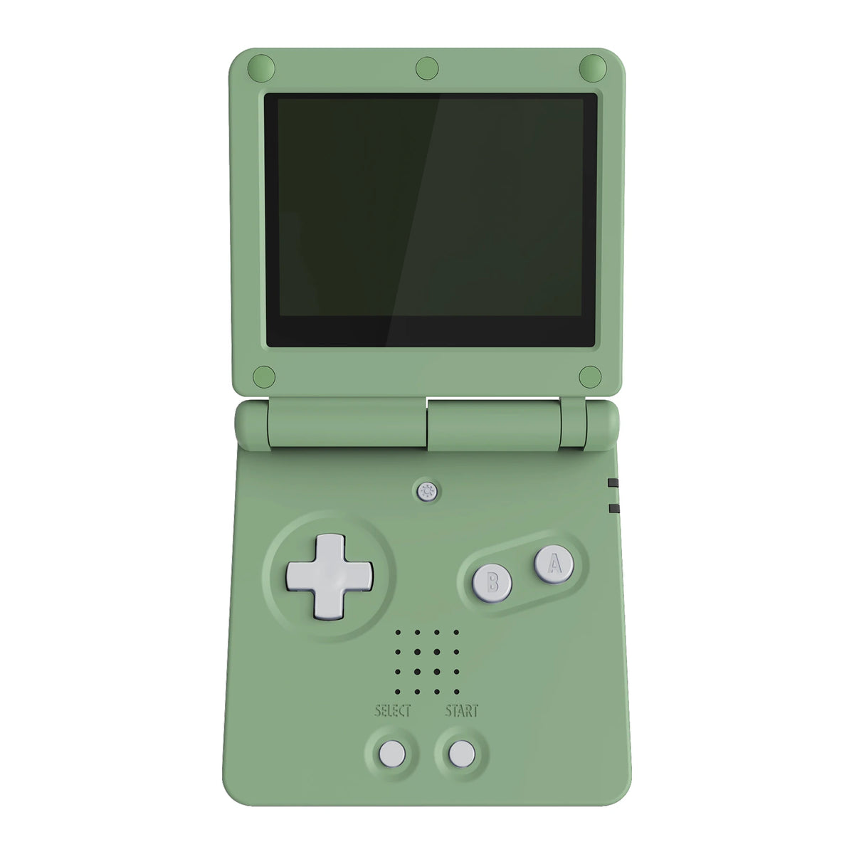eXtremeRate Replacement Housing Shell for Gameboy Advance SP (GBA SP) - Matcha Green