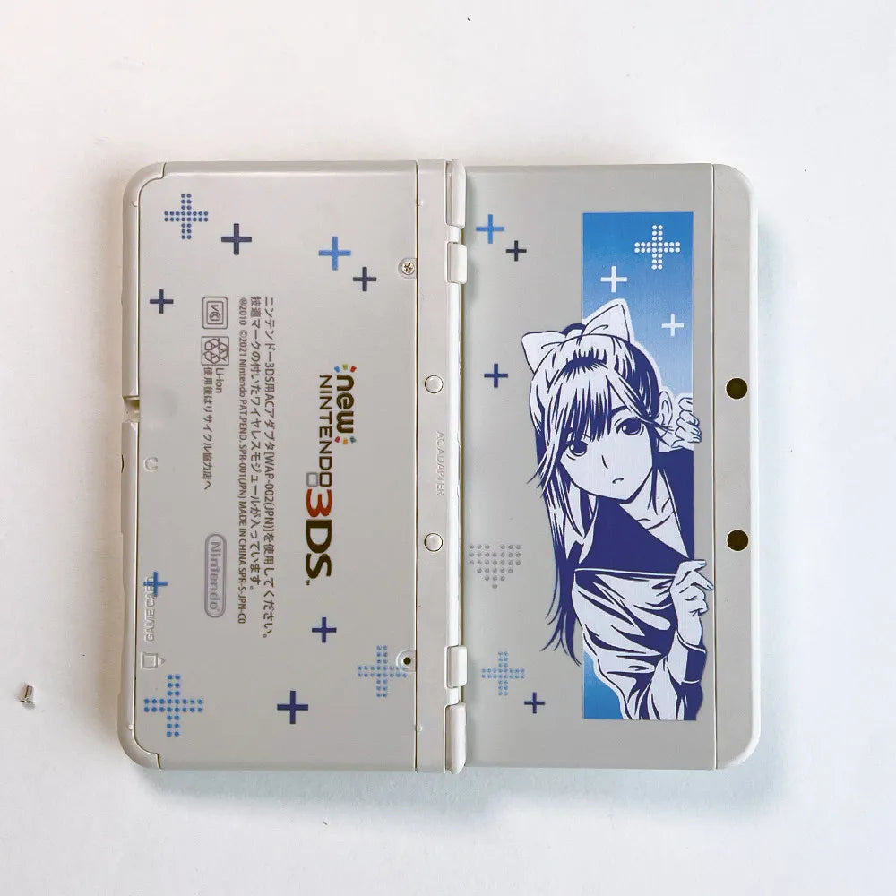 For Nintendo Game Handheld Protective Case New 3ds Replacement Shell Anime Themed Ae Cover Custom Game Controller Accessories