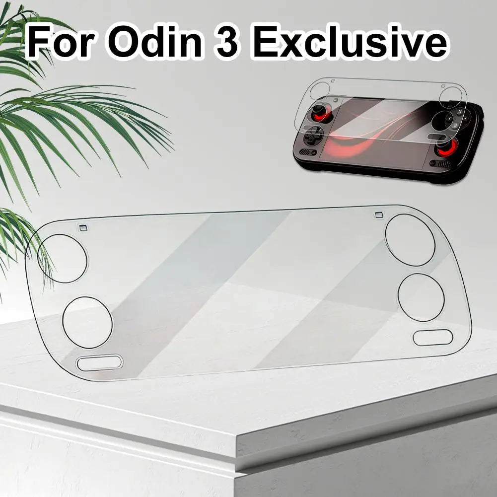 Tempered Glass Screen Protector for Odin 3 HD Anti-Scratch Screen Protector Protective Film for Odin 3 Handheld Game Console