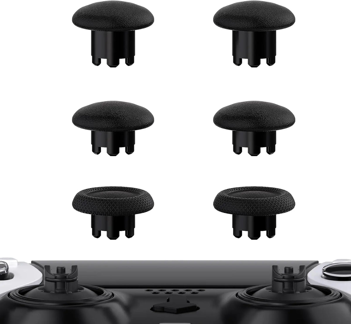 For PS5 Edge Controller, Custom Interchangeable Analog Stick Joystick Caps for PS5 Edge Controller - Controller & Thumbstick Bas