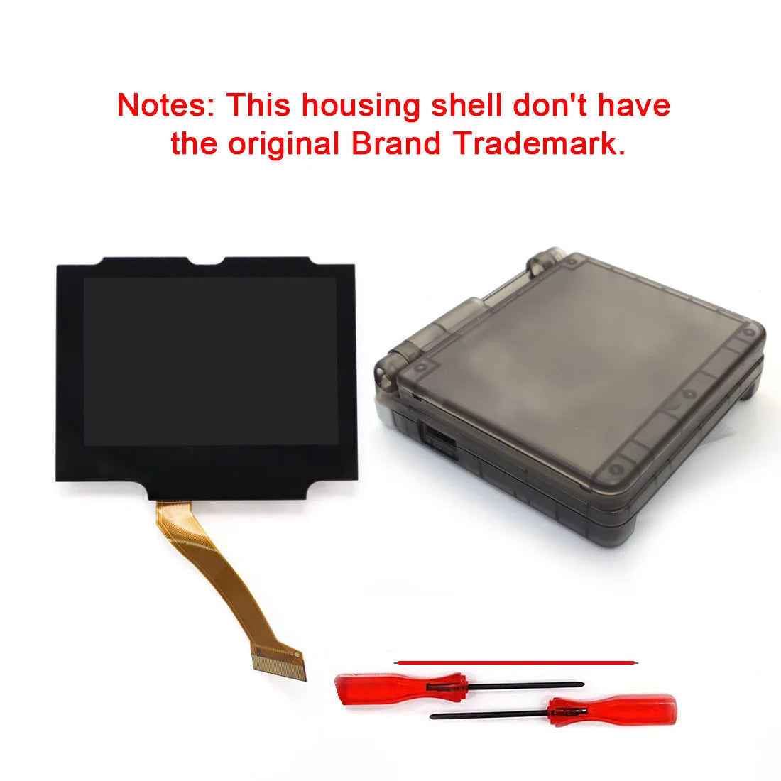HISPEEDIDO Pre-Laminated IPS 3.0 inch V5 Real Drop in Screen For GBA SP LCD Replacement Kits Build in OSD Menu Easy to Install