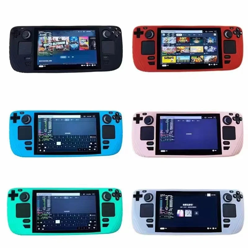 Silicone Protective Case for Steam Deck, Full Anti-Slip Cover