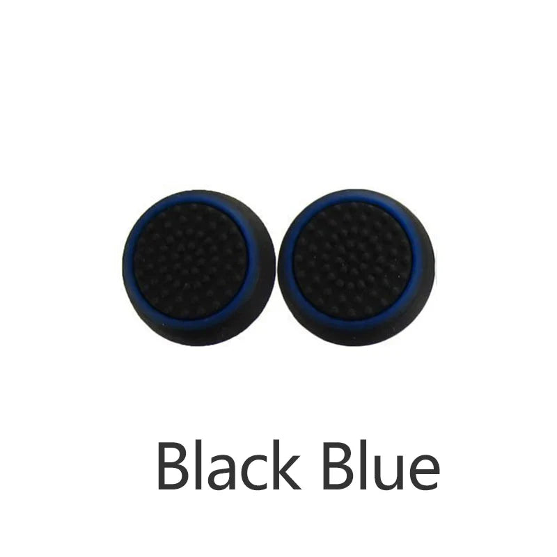 2pcs Soft Silicone Joystick Caps for PS5, PS4, PS3 Controllers