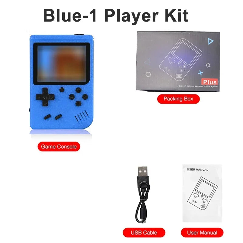 Handheld Game Players Retro Handheld Game Console Built-in 400 FC Games 3.0 Inch LCD Screen Video Game Player Kids Boys Gift
