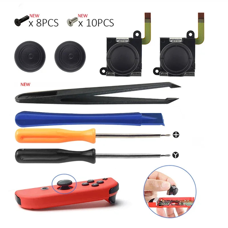 DATA FROG 3D Joystick for Switch Lite & OLED Replacement Kit