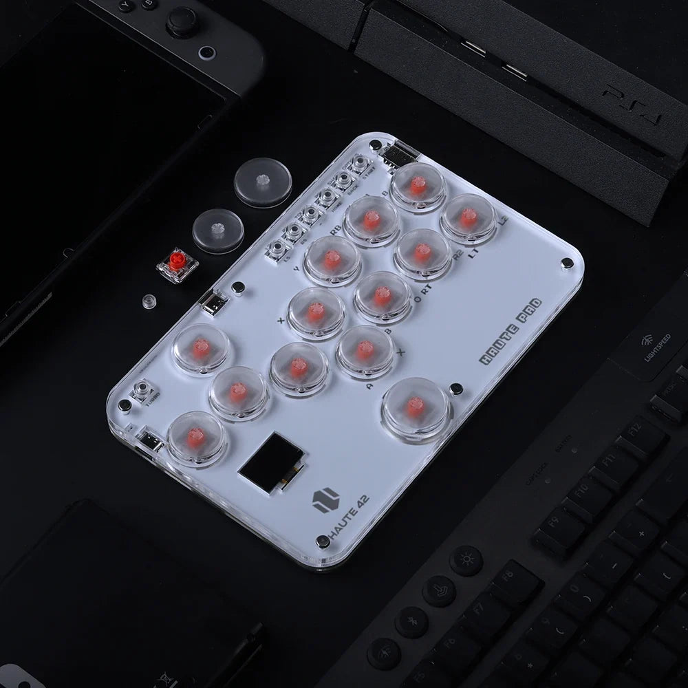 Haute42 S Series Mini Hitbox Controller for PC/PS4/PS3/Switch