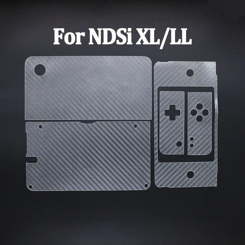 1PC Anti Scratch Carbon Fiber Full Body Skin Sticker Protective Film For 2DS/3DS/New 2DSXL/3DSXL/NDSL/NDSI XL/Switch/2/Oled/Lite
