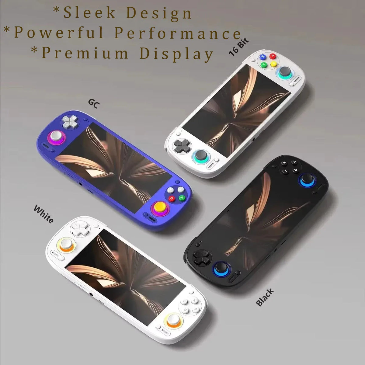 EAEY Retroid Pocket 5 Rp5 Handheld: 8GB+128GB, 5.5" OLED, Bluetooth 5.0 | Supports PSP/PS2 Games, Portable Retro Gaming Console