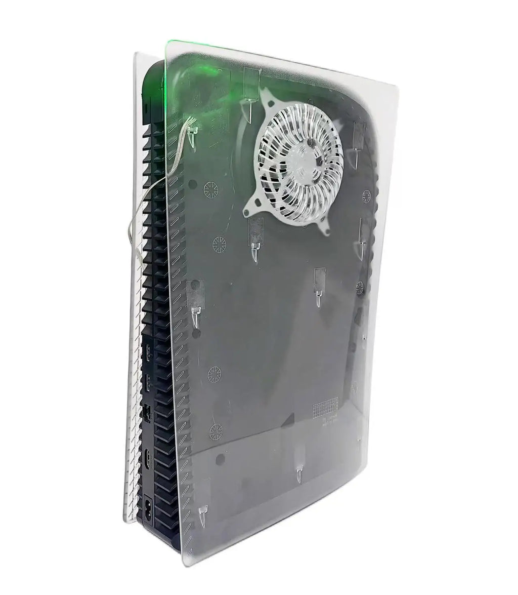 Transparent Cooling Vent Shell for PS5 Disc Edition