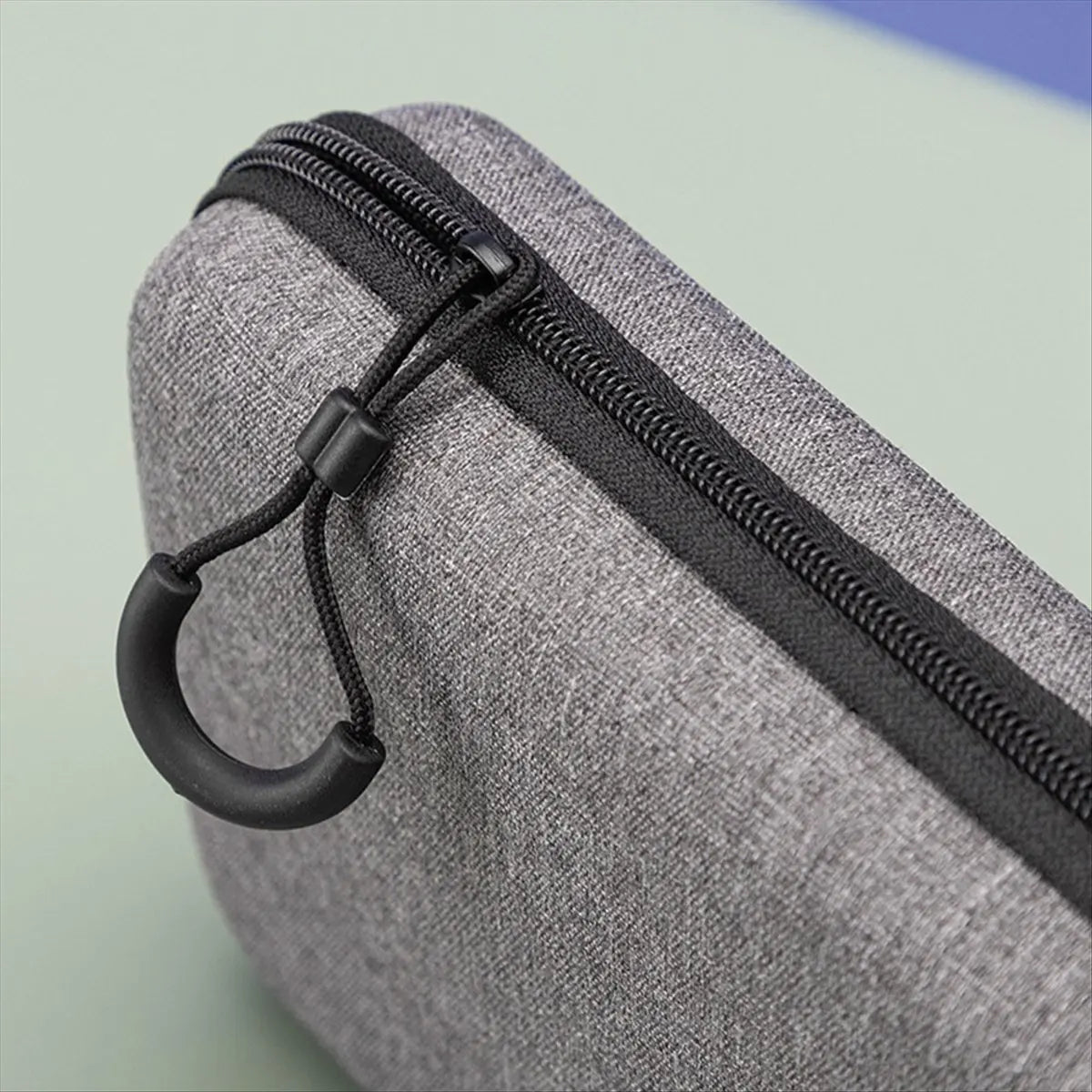 (A03R) Hard EVA Case for MIYOO MINI PLUS/R36S/R35S/RGB20S/XU10 for ANBERNIC RG35XX/RG35XX PLUS Protable Storage Bag Grey