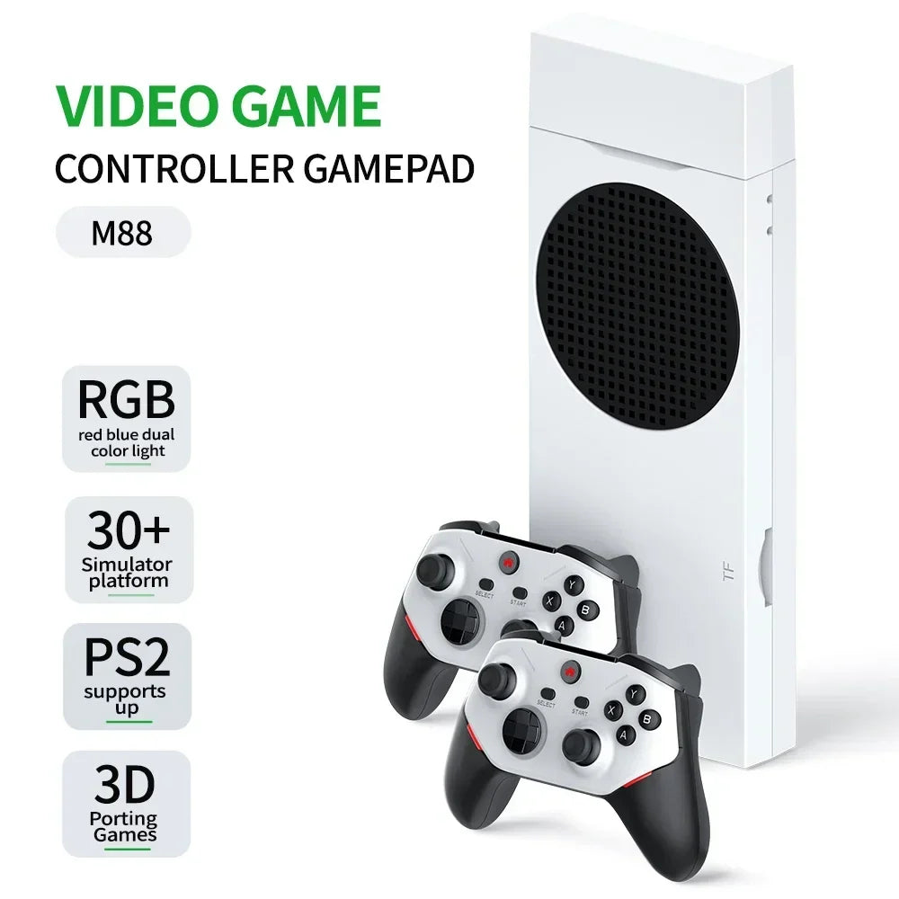 BOYHOM M88 Handheld Game Console support 4K 3D TV Games Wireless Controller Gamepad ARM Mali-G52 For Sony PS2/Psp/Ps1/Dc/Nds/Psx