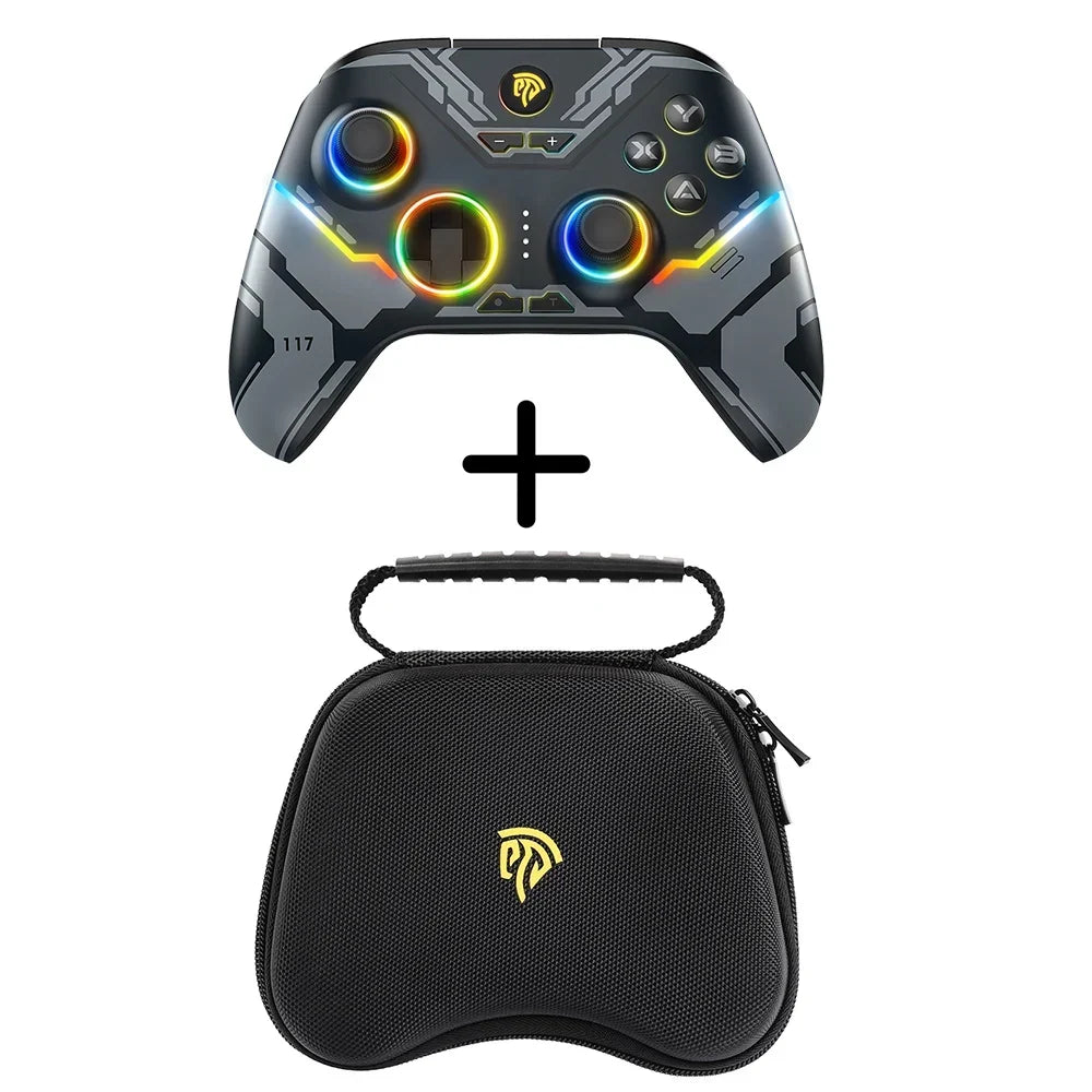 EasySMX X15 Wireless PC Gamepad, Bluetooth, RGB, Hall, Switch