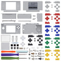 eXtremeRate Nintendo DS Lite NDSL Full Housing Shell