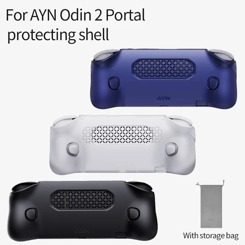 AYN Odin 2 Portal Accessories Bundle, TPU Ergonomic Grip, Soft  Pouch & Hard Shell Carrying Case for Handheld Game Console