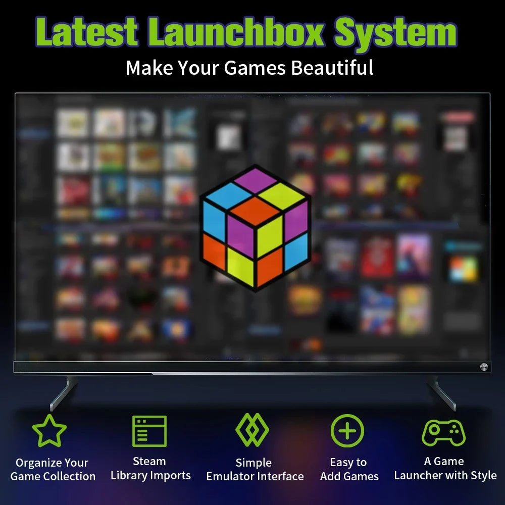 2TB Launchbox HDD for PC, 4200+ Games, PS4/PS3 Emulators