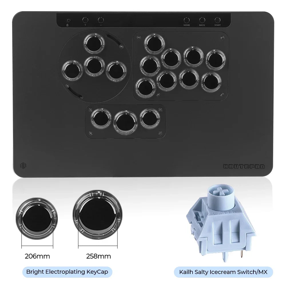 Haute42 HautePad X Leverless Hitbox Controller PC/PS4/PS5/Switch