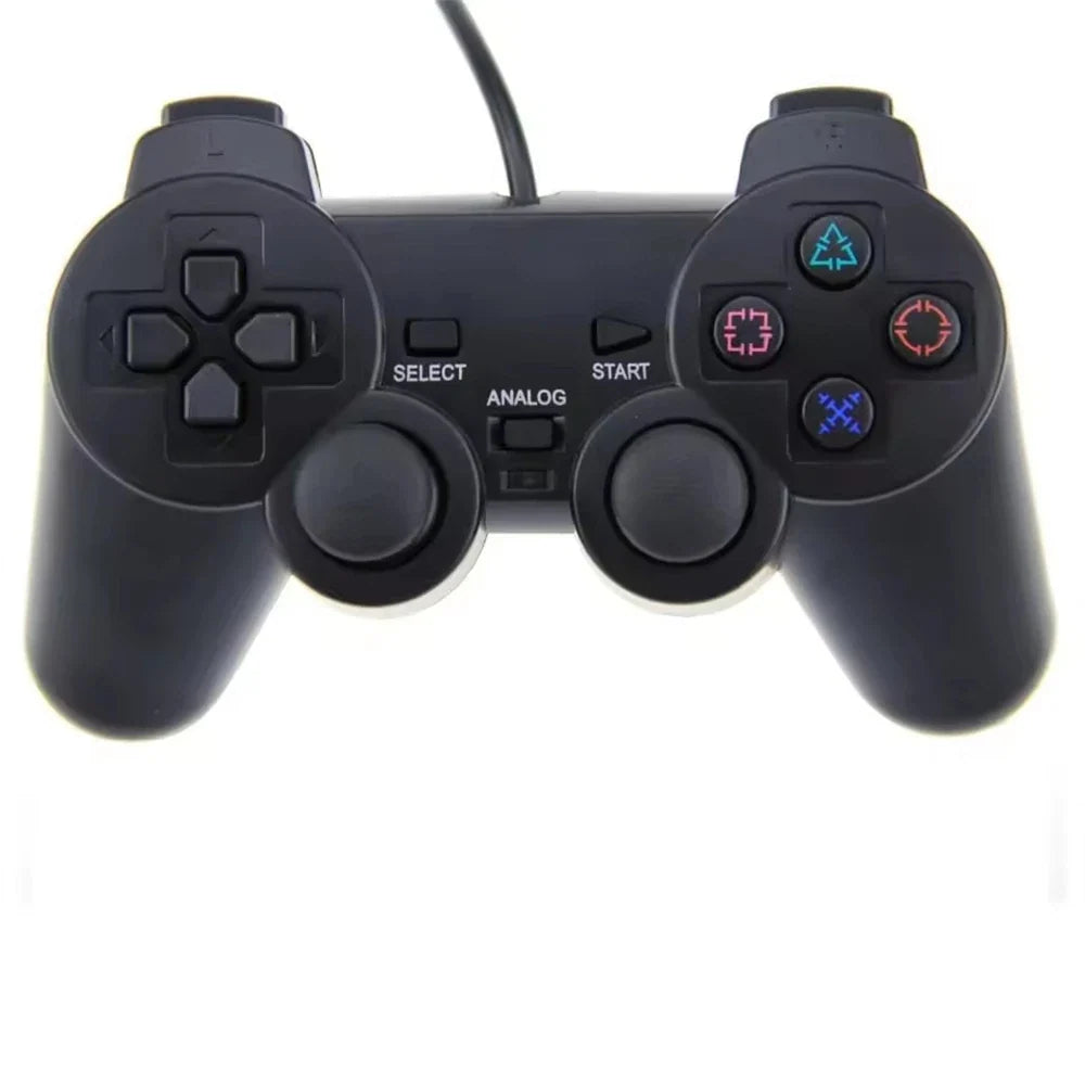 MEUYAG For PS2 Wired Gamepad Controller Game Joystick Vibration Game Controller For PlayStation 2 Ps2 Controller Game