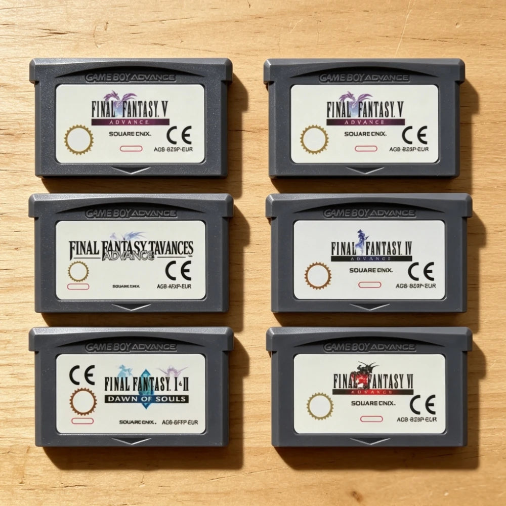 EUR Game Cartridge Mixed Collection RPG Tactical Action Shooting European Version for Game Boy Advance GBA SP DS Classic Game