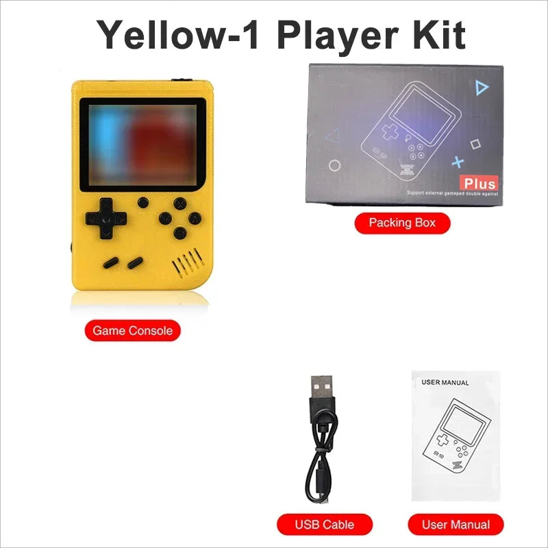 Handheld Game Players Retro Handheld Game Console Built-in 400 FC Games 3.0 Inch LCD Screen Video Game Player Kids Boys Gift