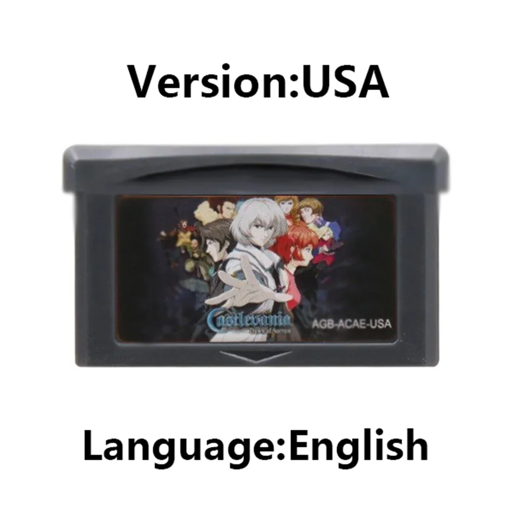 Castlevania Game Cartridge for GBA SP and Nintendo DS