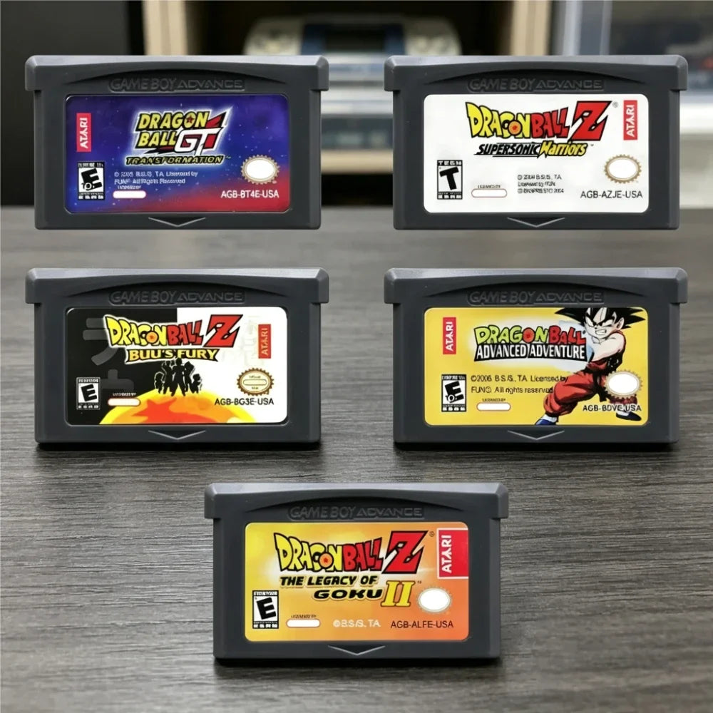 40+ Styles GBA Game Cartridge Cards USA English Version for Game Boy Advance GBA SP DS Lite Vintage Game Collection Gift