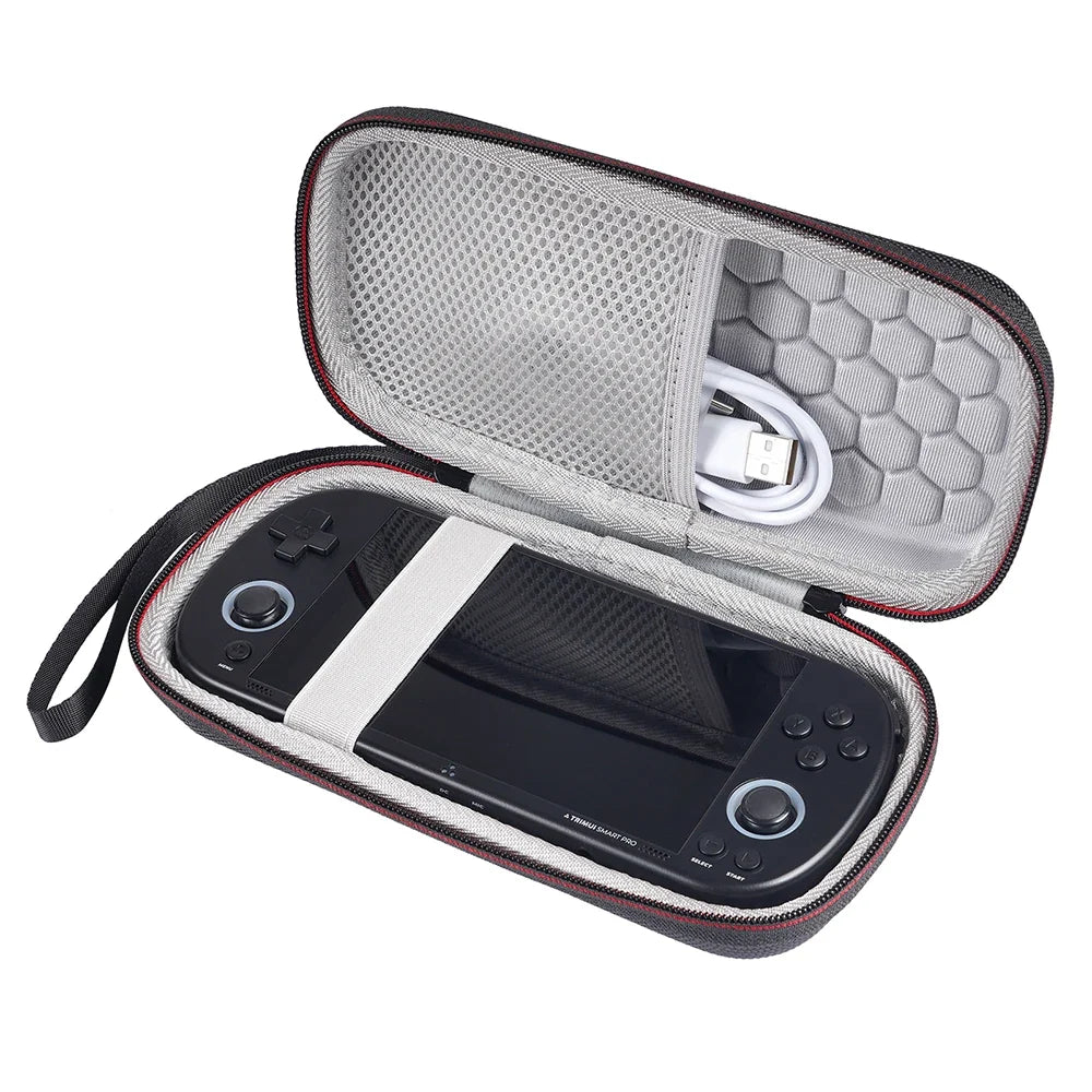 New Handheld Protect Bag for Trimui Smart Pro Case Hard Shell Powkiddy RGB10max3 Case X39 Pro TSP Game Accessories Storage Box