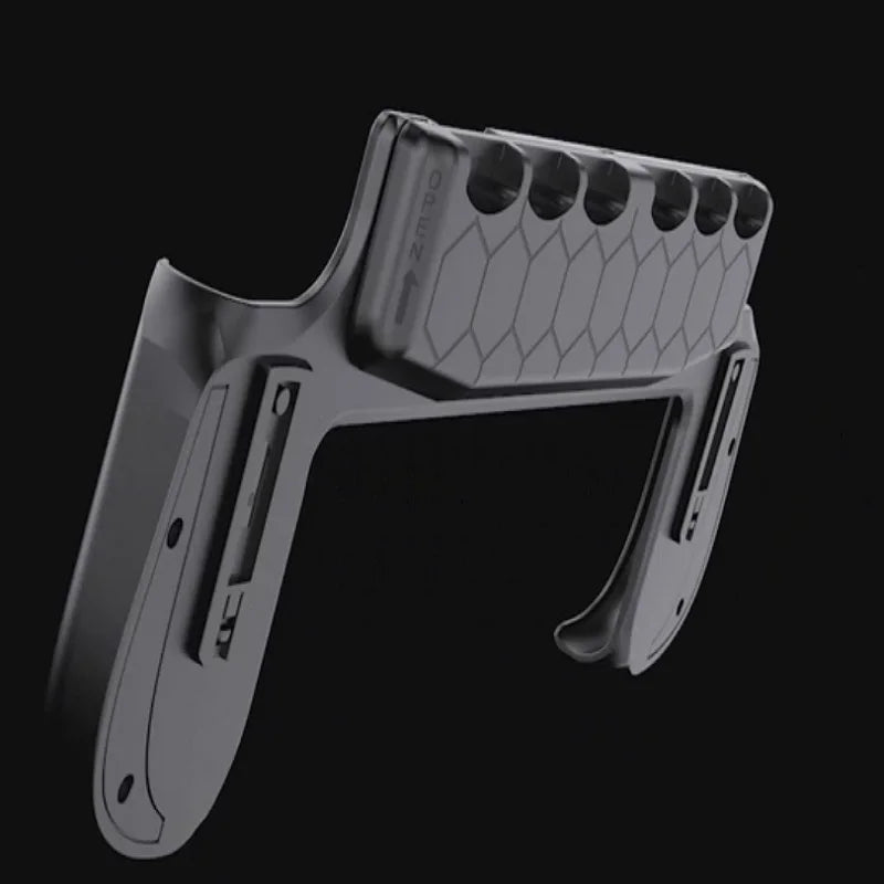 TPU Hand Grip STK-S2B02 for Switch 2 Console with Ergonomic Design,Game Card Case & 2 Extra Grip Pads