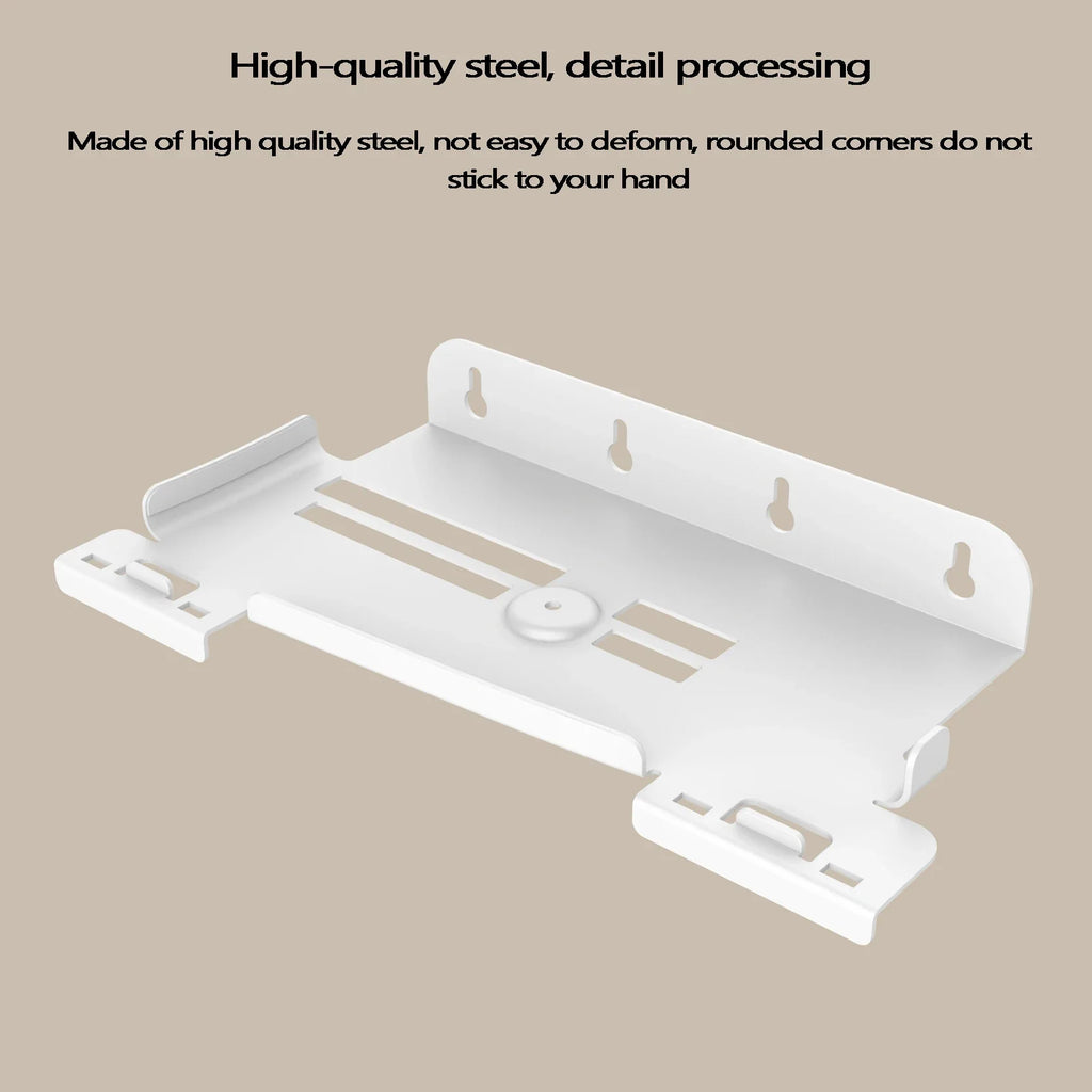 Wall Mount Bracket Base with Controller Holder Wall Hanging Stand for PS5 Pro/for ps5 Slim Digital Edition and Disc Edition