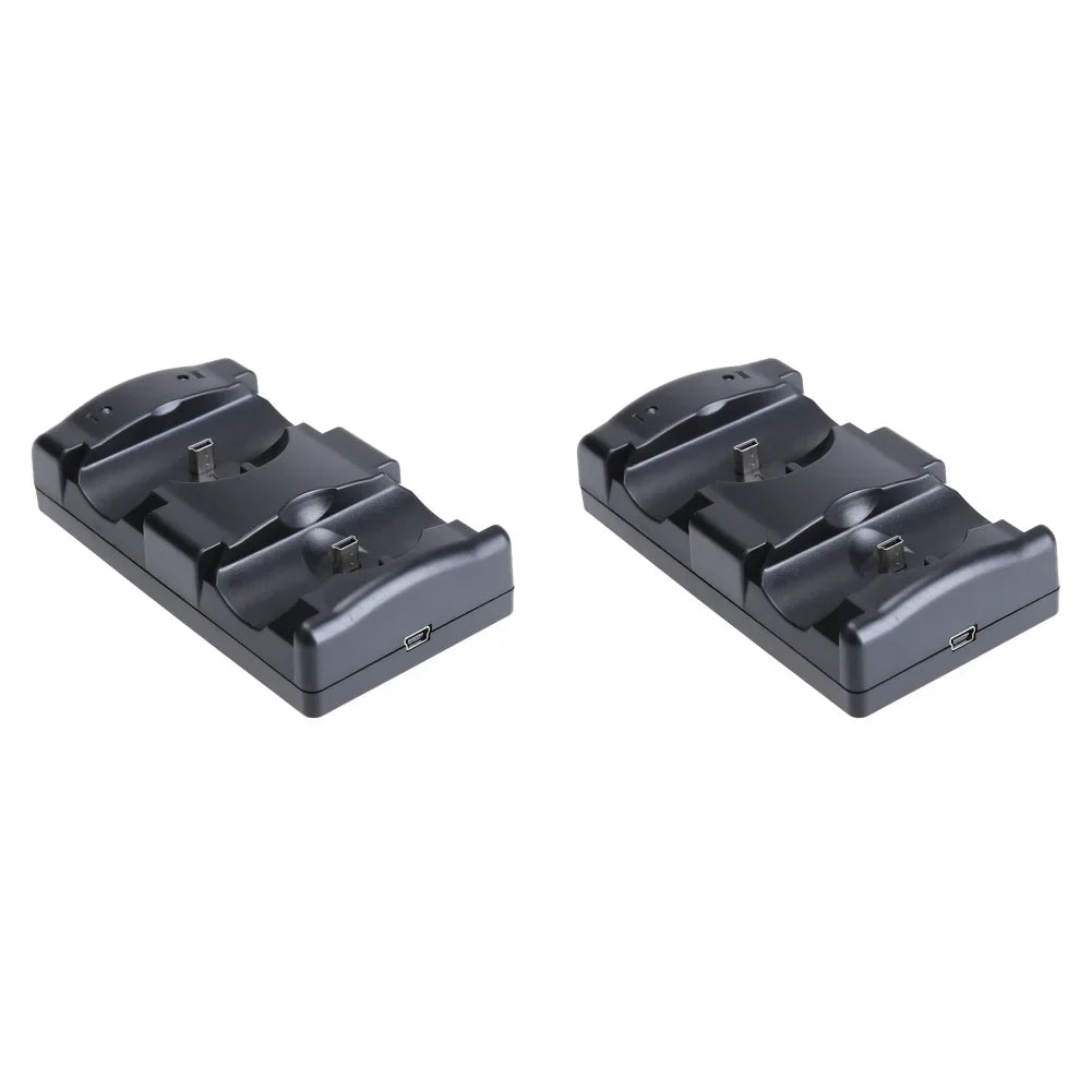 Game Controller Charging Station Professional Charging Cradle Dock Station for PS3/PS3 Move Wireless Controller