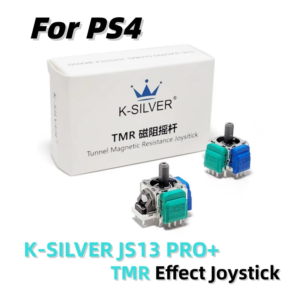 K-SILVER JS13 PRO+ TMR Hall Effect Joystick for PS5 PS4 Xbox