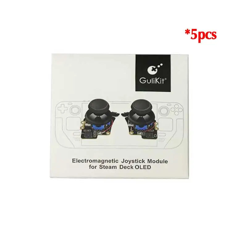 Gulikit SD05 Pgraded Version Electromagnetic Joystick for Steam Deck OLED Module Patented No Drifting for Repair Replacement