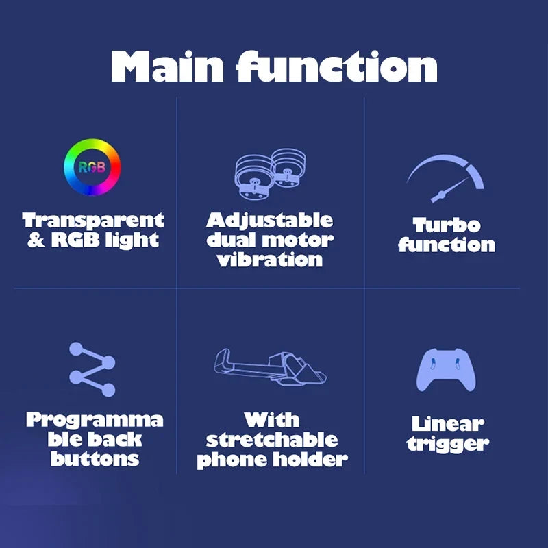 Ipega Bluetooth Wireless Gamepad Hall-Linear Joystick Pubg Mobile Game Controller for PS4 Switch Android IOS MFI Games PC TV box