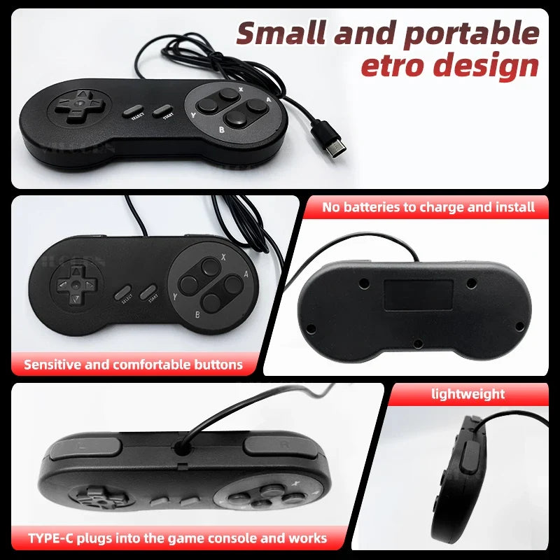 VILCORN Game Controller Gamepad for GB300 Handheld Console