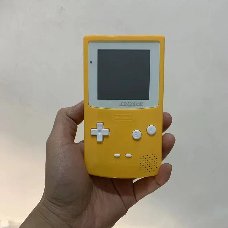 GBC Game Boy Color 2.6-Inch IPS LCD Refurbished Console, New Case