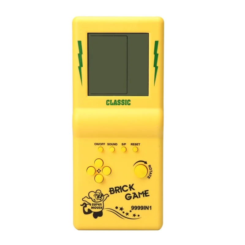 Handheld Portable Classic Game Console BRICK GAME Players Nostalgic Educational Toys 4 Colorful Elderly Childhood Christmas Gift