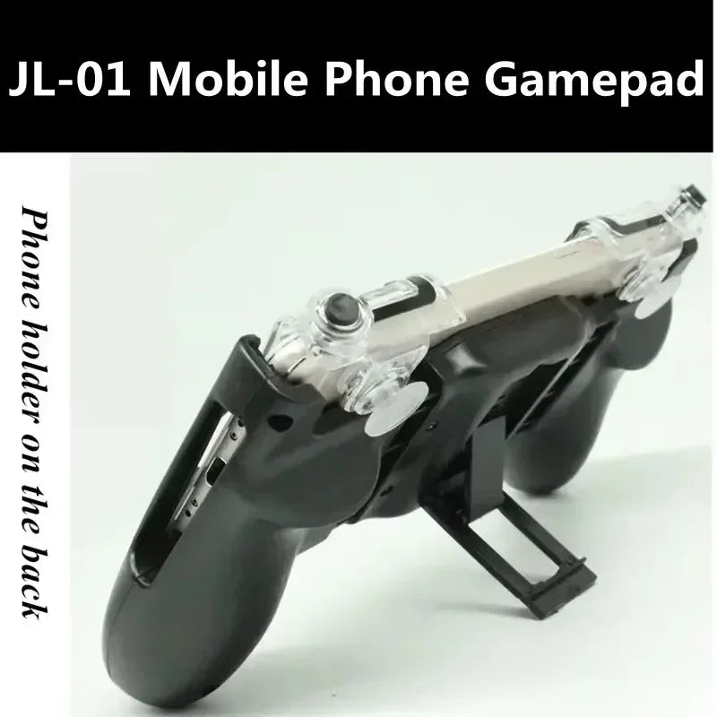 JL01 Mobile Phone Gamepad Aim Shooting L1R1 Buttons with Bracket